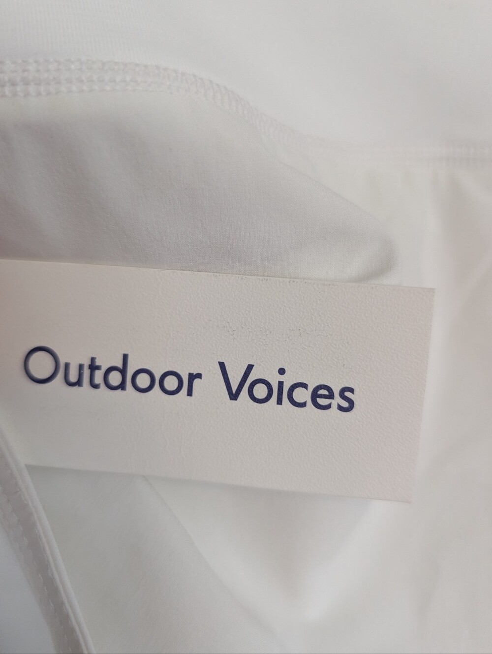 NWT Outdoor Voices Women's White Hudson 2.5" Shorts Size XL Lined Running - Picture 6 of 16
